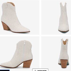 Diva Ivory Booties